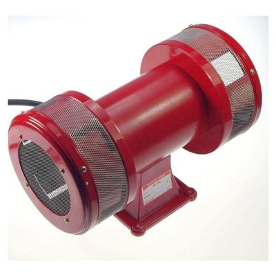 AC220V 230VAC 1A 160db Motor Driven Air Raid Siren Metal Horn Industry Boat Alarm