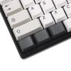 Misright Mechanical Keyboard Keycaps,6pcs PBT Not Engraving Keycap OEM Profile R1 1.25U Dyeing Sublimation Key Caps for Alt Ctrl Win Key Orange Gray view 4