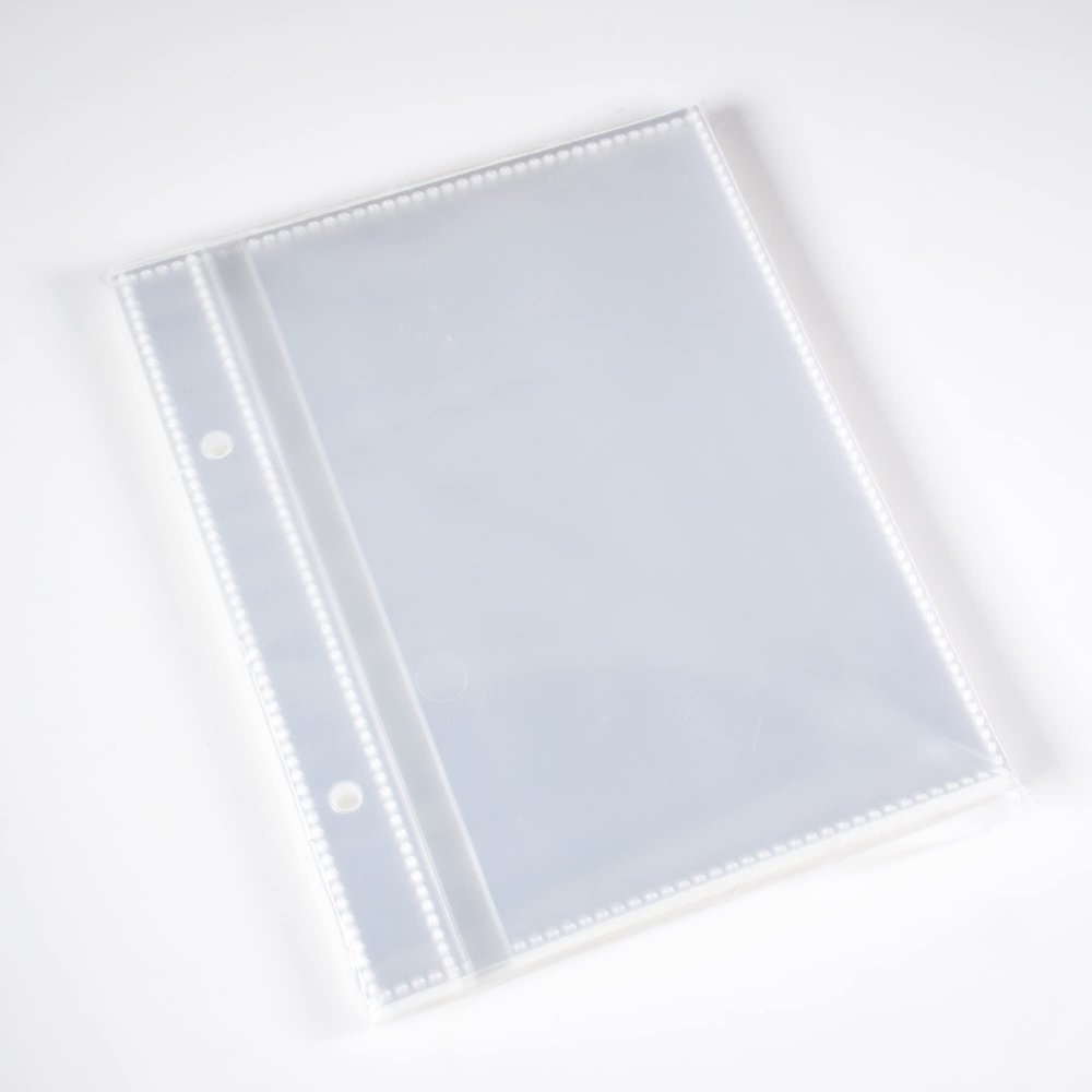 Ancicraft Photo Album Sleeves for 3x5 Small Pictures Sheets 2 Pack(Refills pages for 3x5Inch)
