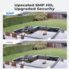 REOLINK 5MP PoE Security Camera, Surveillance Outdoor Indoor for home, Person/Vehicle/Pet Detection, Time-Lapse, Work with Smart Home, 100ft IR Night Vision, Support 512GB SD Card, RLC-520A(Pack of 2) view 2