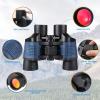 60X60 Binoculars for Adults with Low Light Night Vision, Professional Waterproof High Power Optical Telescope for Stargazing Bird Watching Concerts Football Sightseeing Hunting view 4