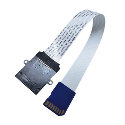 SOLUSTRE Memory Card to Memory Card Linker Extension Cord Flexible Extender for Tv GPS Navigator 3D Printer