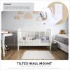 DXR8 & Pro Tilted Wall Mount Holder, Adhesive & Screw-in Bracket, Designed for Infant Optics Camera, Easy to Install, Strong VHB & Screw Mount, White by Brainwavz view 4