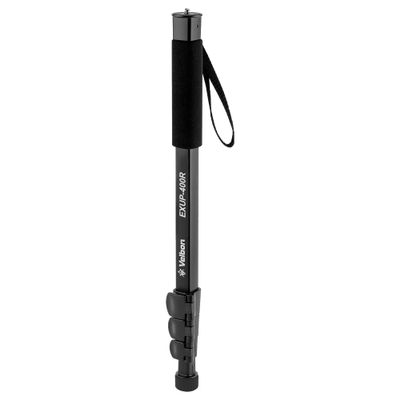 Velbon 017915501102 Monopod Pole, Camera Compatible, EXUP-400R AZ 4-Level Lever Lock, Total Height 57.1 inches (146 cm), Leg Diameter 0.9 inches (23 mm), Small Head Diameter (Not Included)