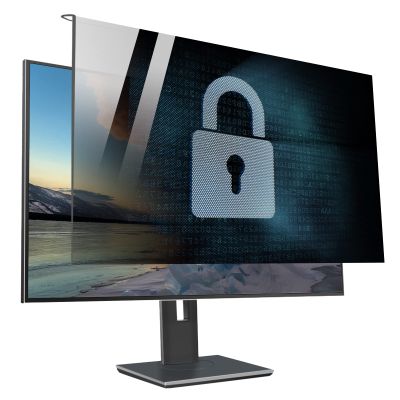 JCSKY 17-32 Inch Computer Hanging Type Privacy Screen Filter with 2cm Hanging Buckle, Anti-Glare, Anti-Scratch Protector for Widescreen Monitor,18.5in(425250mm)
