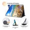 Case for 6.8 Kindle Paperwhite 11th Generation 2021-PU Leather Folio Stand Cover with Auto Wake/Sleep for Amazon Kindle Paperwhite Signature Edition E-Reader 6.8 inch-Beautiful Beach Seashells view 4