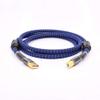 2/3/5ft Gold Plated Audiophile USB DAC Cable A to B OCC Audio HiFi Cable (Cable Length : 0.75cm) view 1