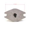 The ROP Shop Rubber Upper Motor Mount for 1989 Johnson 25HP J25TELCEM, 1990 30HP J30RESS Boat view 2
