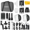 Godox ML30 2-Light Kit LED Video Light, 37.6W 5600K Color Temperature, CRI 96+ TLCI 97+,8590Lux@1m with Reflector,4 FX Effects, Silent Mode,APP Wireless Control,LED Light with Godox SF3030 Softbox view 1