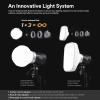 Godox ML30 2-Light Kit LED Video Light, 37.6W 5600K Color Temperature, CRI 96+ TLCI 97+,8590Lux@1m with Reflector,4 FX Effects, Silent Mode,APP Wireless Control,LED Light with Godox SF3030 Softbox view 3