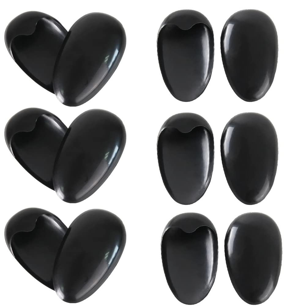 10Pairs Plastic Ear Shield Protector Coloring Ear Cover Hairdressing Dye Waterproof Ear Prtotection Earmuff for Hair Salon Women Spa