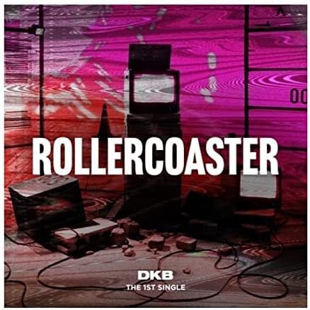 DKB ROLLERCOASTER 1st Single Album CD+36p Booklet+1p PhotoCard+1p Polaroid Photo+Tracking Kpop Sealed