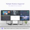 WAVLINK USB 3.0 or USB C to HDMI Adapter for Dual Monitors, 1080P@60Hz HDMI to USB Adapter for Windows, MacOS, ChromeOS, Android, Thunderbolt 3/4, Not Compatible with Linux, iPad OS view 2