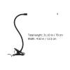 SOLUSTRE 1pc Clipping Type Eye Table Lamp Bedside Light for Study Room Cozy Warm Glow Suitable for Bedroom Living Room and Dorm Use Quality Material Design view 2