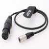 ZBLZGP 4-Pin XLR Female to Hirose 4-Pin Male 12V DC Out Power Cable for Sony Panasonic Camera LCD TVlogic Monitor view 2