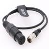 ZBLZGP 4-Pin XLR Female to Hirose 4-Pin Male 12V DC Out Power Cable for Sony Panasonic Camera LCD TVlogic Monitor view 3