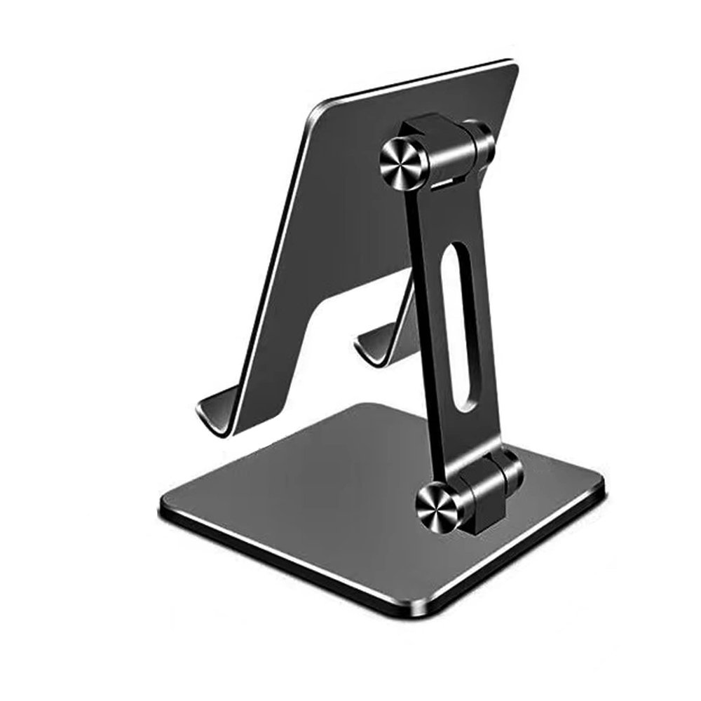 FROPACKZO Tablet Stand, Holder Compatible with iPad - Adjustable Stands and Holders for Desk, Stand Compatible with iPad Pro 12.9,Mini,Air,Surface Pro,Drawing Tablet and More (82mm, Space Gray)