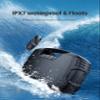 IPX7 Waterproof Bluetooth Speaker, 40W(60 Peak) Portable Wireless Speakers with Subwoofer, 32H Playtime, Stereo Loud Sound, Deep Bass, Bluetooth 5.0 with Handle for Pool, Beach, Outdoor, Gifts view 3