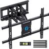 Pipishell Full Motion TV Wall Mount for Most 37-84 Inch TVs up to 132lbs, Wall Mount TV Bracket Articulating Swivel Tilt Extension Leveling Max VESA 600x400mm Fits 12/16" Wood Stud, PILFK1 view 1