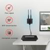 MustPoint 2.4GHz 5GHz Dual Band RP-SMA Male WiFi Antenna + IPEX MHF4 to RP-SMA Female Cable 9.8 inch for M.2 NGFF Network Card PC Computer view 3