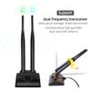 MustPoint 2.4GHz 5GHz Dual Band RP-SMA Male WiFi Antenna + IPEX MHF4 to RP-SMA Female Cable 9.8 inch for M.2 NGFF Network Card PC Computer view 4