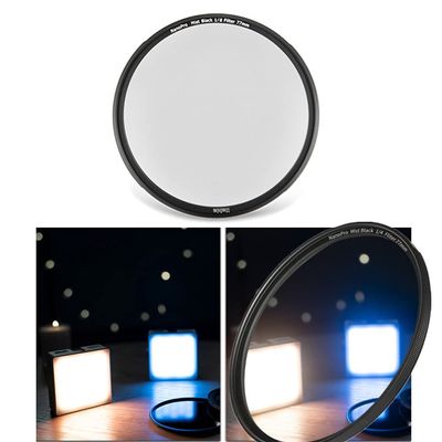 Black Pro Mist 1/4 1/8 Lens Filter Protector Soft Focus Diffuser Diffusion for Camera Lenses (Caliber : One Eighth, Color : 67mm)