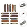 POPETPOP 15pcs Cord Organizer Straps for Earphones and Usb Cables -winding Clips Portable and for Home Office and Travel view 2