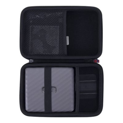 khanka for Fujifilm Instax Link Wide Printer Hard Travel Case (Black)