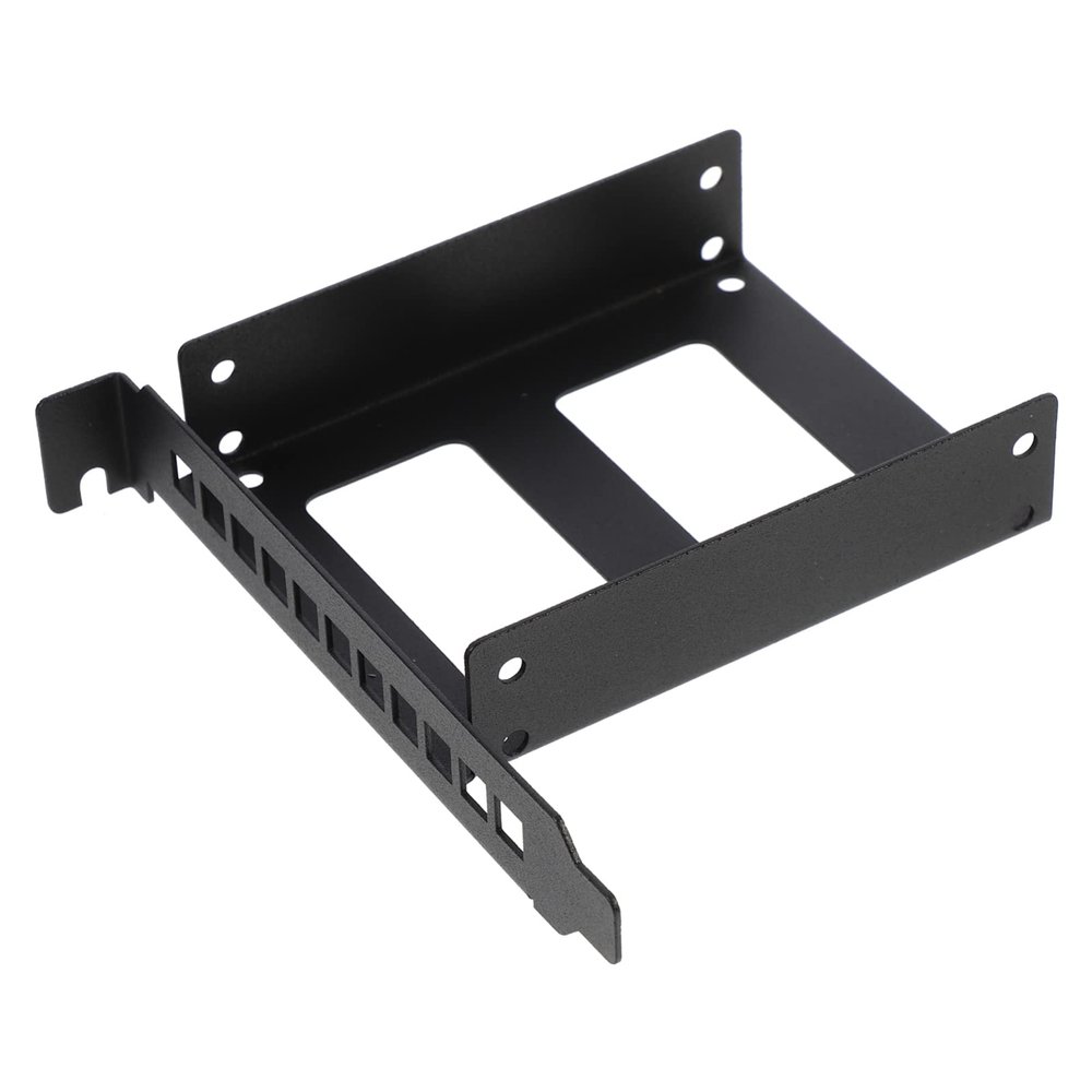 Beaupretty Adapter PCI Slot Expansion Rear Brackets Portable Hard Drive Holder SSD HDD Hard Disk Drive Bays Holder 2. 5- inch Hard Drive Mounting Bay Accessory Stand