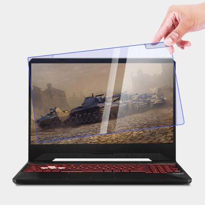 WLWLEO 15.6 Inch Laptop Screen Protector Blue Light Blocking Filter Anti-UV Eye Protection Film Acrylic Hanging Screen Protector Panel for PC Notebook Computer Monitors
