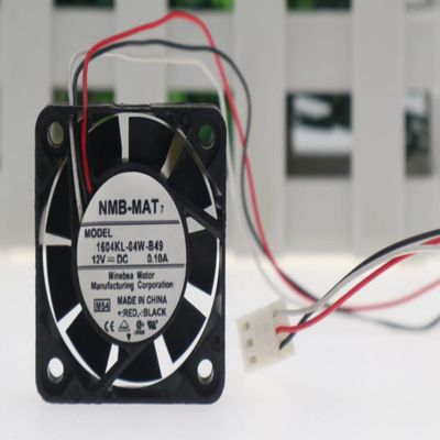 1604KL-04W-B49 40x40x10mm 12V 0.10A 5500RPM 5.3CFM 3-Wire Cooling Fan