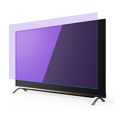 JHZDX TV Screen Protector for 32-75 Inch, Anti-Glare Film - Filter Out Blue Light - Anti-Scratch PET Material, Protect TV Screen Easy Install,58" 1269 * 721