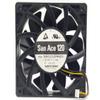 9GV1212P4G03 120x120x25mm 12V 1.68A 4-Wire Cooling Fan view 1