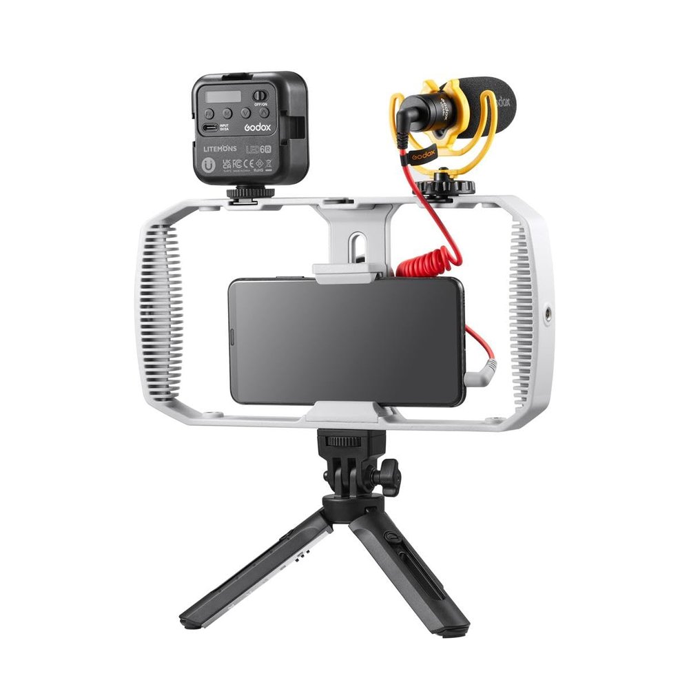 Godox VK1-AX Vlogging Kit (for Mobile Devices with 3.5mm Ports)