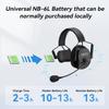 cametv Kuminik8 1.9GHz Wireless Intercom Headset System Noise Cancellation Zero Latency Full Duplex 4 Person Team Communication with Hardcase for Church Boating TV Film Production Drone view 4