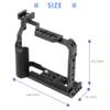 BGNing Aluminum Camera Cage, Camera Cage with Hand Strap, Protective Case Cold Shoe Mount Rig Stabilizer with Hand Strap Compatible with Fujifilm XT20 XT30 (only cage) view 4