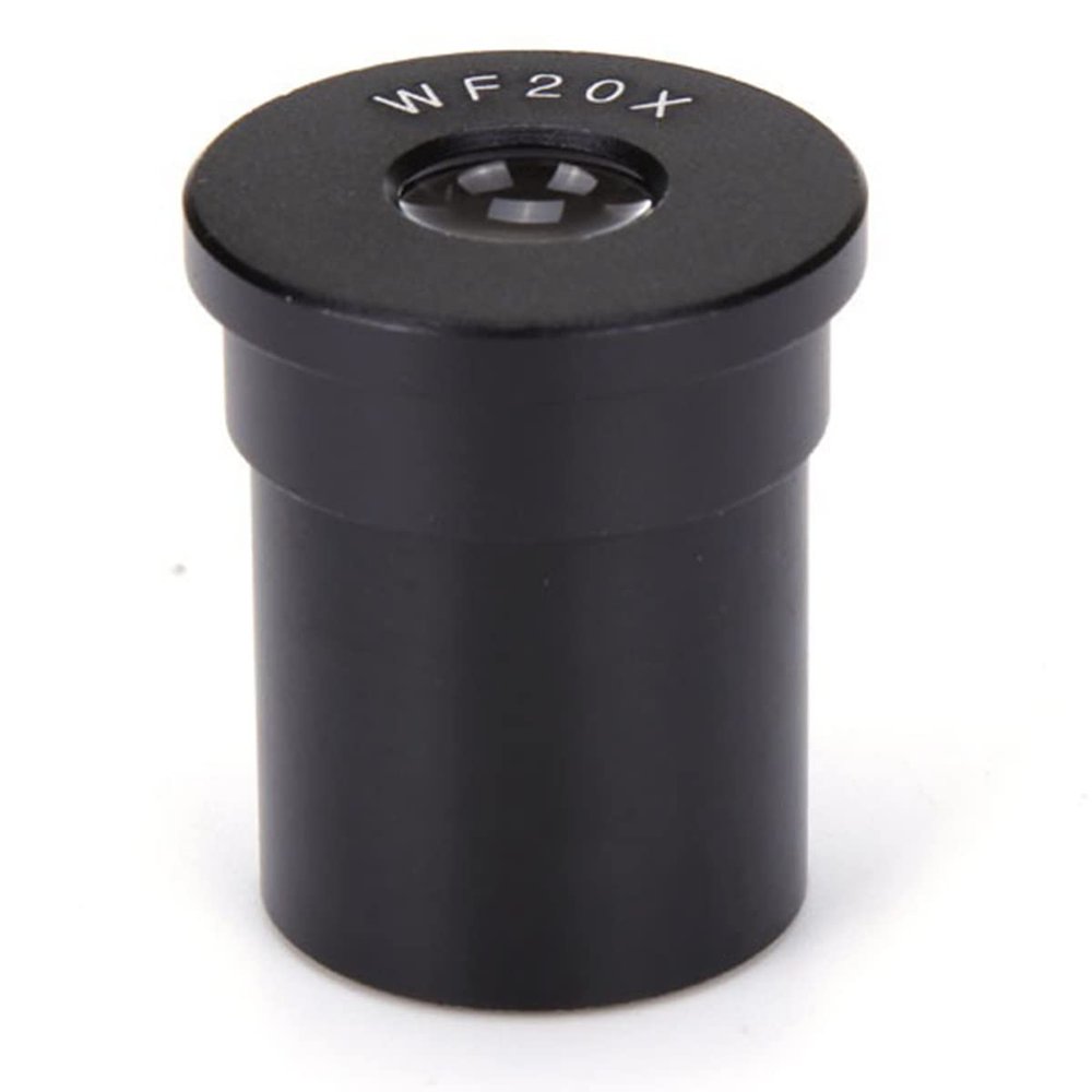 ZTBH Microscope Accessories Kit Wide Field Eyepiece Lens with Micrometer Microscope Eyepieces Parts Accessories Microscope Slides (Color : 20x)