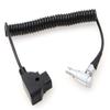 ZBLZGP Power Cable D-tap to Right Angle 0B 6 Pin Male for DJI Wireless Focus Motor (Elbow Coiled Cable) view 4