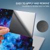 15.6" Laptop Notebook Skin Sticker Cover Decal and RICHEN 14 15 15.4 15.6 inch Laptop Shoulder Bag, Galaxy view 3