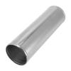 X AUTOHAUX OD 3.5" 89mm Length 12" 300mm Aluminum Alloy Tube Intercooler Pipe Straight Air Intake Tube Silver Tone for Car view 1