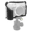BGNing Aluminum Camera Cage, Camera Protective Case w/Handle Cold Shoe Mount Rig Stabilizer Rail Rod System Kit Compatible with Fujifilm XT4 (Only Cage) view 3