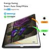 Case for 6.8 inch Kindle Paperwhite 11th Generation 2021 Lightweight Smart Cover with Auto Wake/Sleep Case for Kindle Paperwhite 2021 Signature Edition & E-Reader - Purple Rose & Butterfly view 3