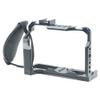BGNing Aluminum Camera Cage, Camera Protective Case w/Handle Cold Shoe Mount Rig Stabilizer Rail Rod System Kit Compatible with Fujifilm XT4 (with Hand Strap) view 3