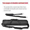 Wamilav Speaker Stands Carrying Bag Photographic Tripod Carrying Case Thick Black Oxford Cloth Waterproof Foldable Storage Bag for Speaker Stand/Microphone Stand/Lighting Stand/Tripod 47.2X8 view 2