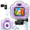 Kids Camera Waterproof Underwater Camera for 3-12 Year Old Boys Girls 2 Inch IPS Screen 1080P HD Digital Kids Video Camera Indoor Outdoor Action Cameras Best Christmas Birthday Gifts view 1