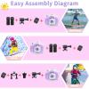 Kids Camera Waterproof Underwater Camera for 3-12 Year Old Boys Girls 2 Inch IPS Screen 1080P HD Digital Kids Video Camera Indoor Outdoor Action Cameras Best Christmas Birthday Gifts view 4