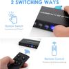 TCNEWCL 8 Port KVM Switch HDMI, 4K@30Hz 8 in 1 Out HDMI KVM Switch for 8 PC Sharing 1 HD Monitor and 4 USB Devices with IR Remote & 8 HDMI Cables view 4
