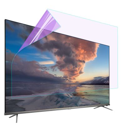 JCSKY 32-75 Inch Anti-Blue Light TV Screen Protective Film, Anti-Scratch Prevention, Blocks Harmful Blue Light and Reduces Eye Fatigue, for Sharp Sony Samsung Hisense LG Etc,50"(1095616mm)