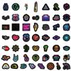 200Pcs Neon Style Stickers Decals, Cool Neon Light Stickers for Kids Teens Adults, Waterproof Vinyl Stickers for Laptop Water Bottle Guitar Skateboard view 4
