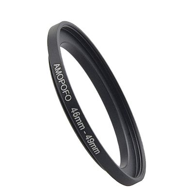 46mm Lens to 49mm Camera Filter Ring Compatible with for All Brands 46mm Lens and 49mm UV,ND,CPL Camera Filter Accessories